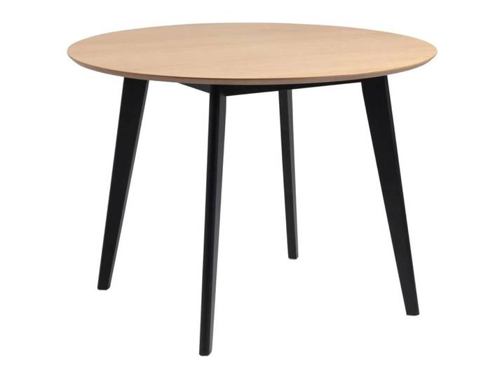 AC Design Furniture Esstisch AC Design Eiche Schwarz, Nature, Nature B 105 T 105 cm - Esstisch