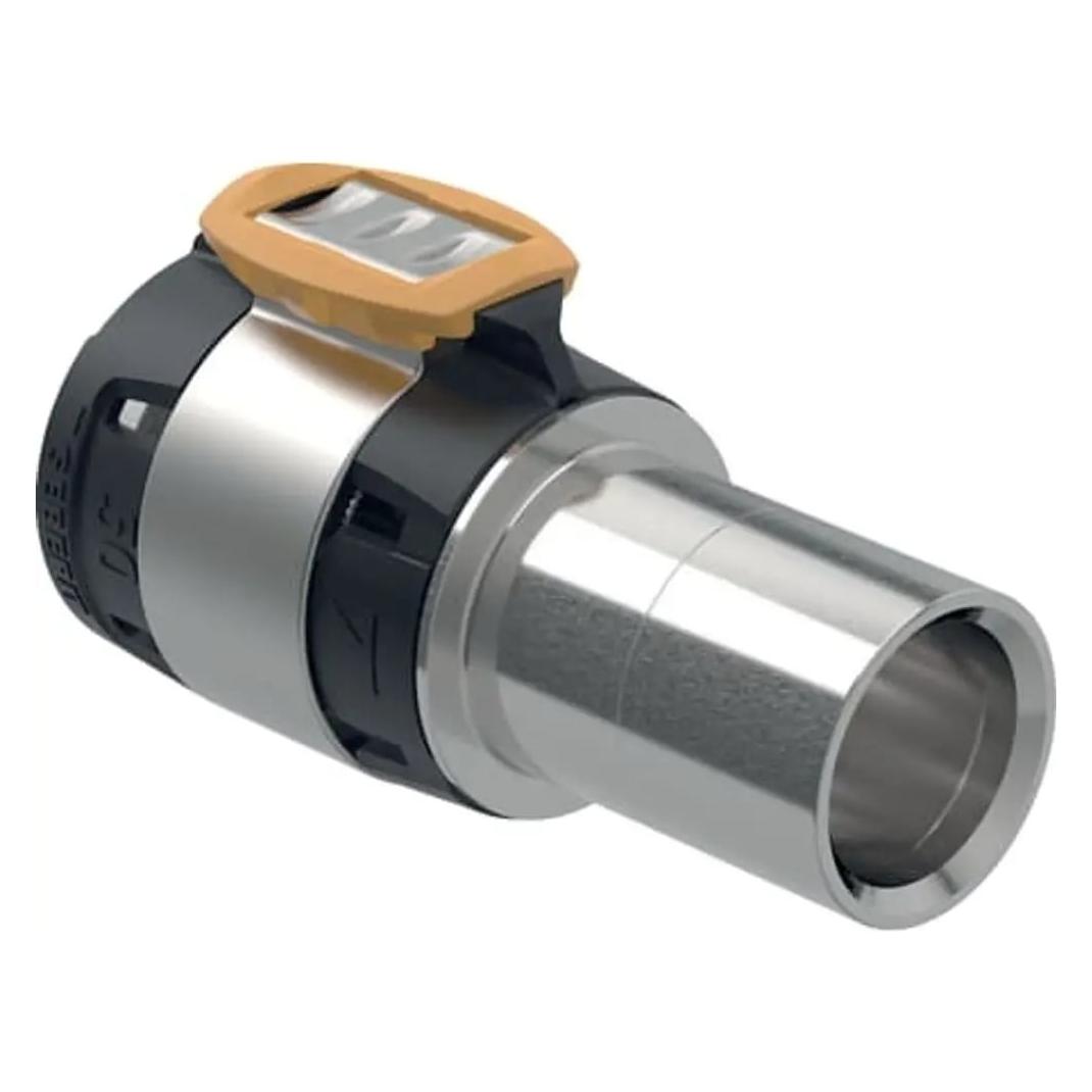 Geberit FlowFit bergang auf Mapress 40 x 35 mm mit Einschubende edelstahl 620255001 (620255001)