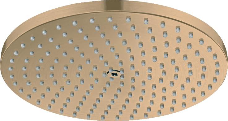 Regendusche 240 mm PowderRain gebürstetes Bronze 1 Strahlart
