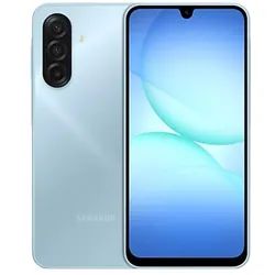 Samsung Galaxy A17 4G (128 GB, Light Blue, 6.70", Dual SIM, 4G), Smartphone, Blau