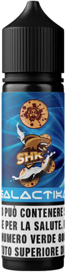 Galactika Shk Liquido Shot 20ml Biscotto Vaniglia Caramello