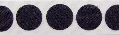 VELCRO E28801933011425 Klettpunkte zum Aufkleben Haftteil (Ø) 19mm Schwarz 1120St.