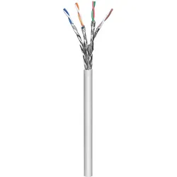 MicroConnect S/FTP CAT6 100m White, PVC (S/FTP, CAT6, 100 m), Netzwerkkabel