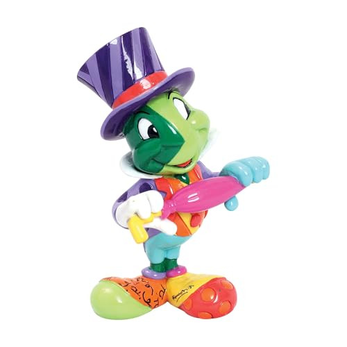 Disney Britto Collection Jiminy Cricket mini-figuur voor volwassenen, 9 cm