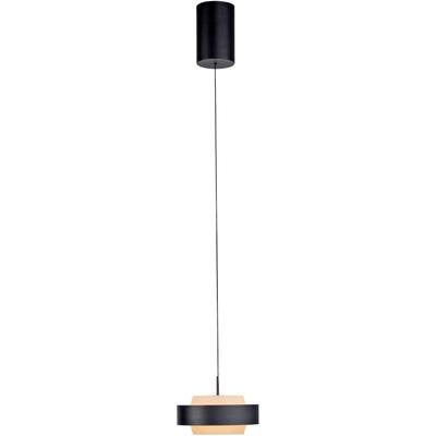 LED Pendelleuchte "ELMO", schwarz, 1, Ø 17,5cm H: 60cm, 1 Stk., SCHÖNER WOHNEN-KOLLEKTION, Leuchten, SCHÖNER WOHNEN Kollektion, Comfort Lift, Dimmfähig per Tronicdimmer, LED Pendelleuchte