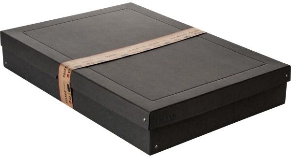 Exacompta Pure Box, A2, H100mm, Sort