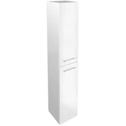 Fackelmann Oxford Hochschrank 30 cm Weiß - Badmöbel