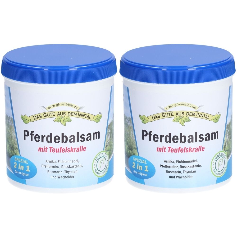 Pferdebalsam m.Teufelskralle 2x 2x500 ml Balsam
