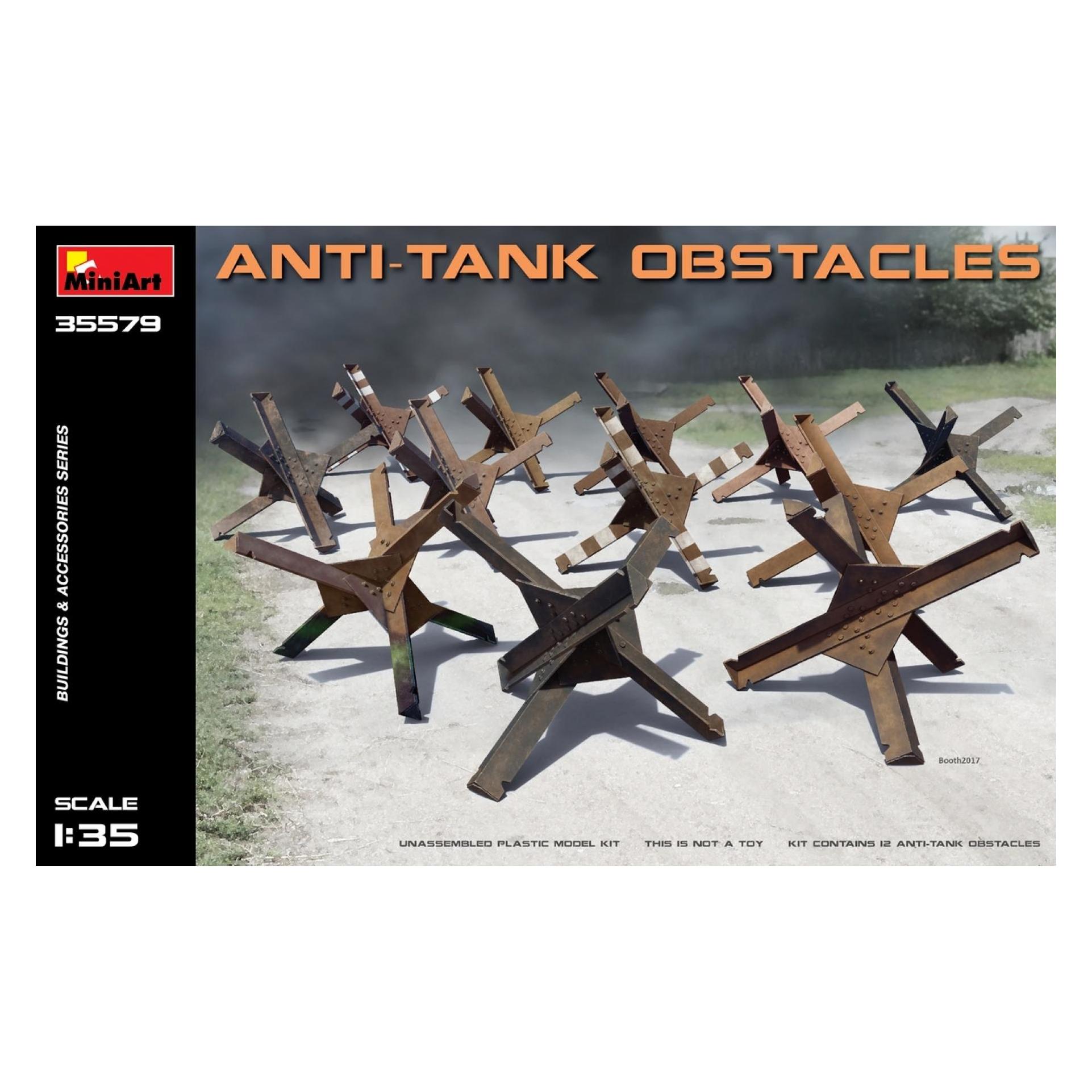 Mini art Anti-tank Obstacles (35579)