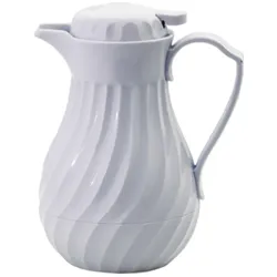 Louis Tellier - Isolierkanne, weiß, geschwungenes Design 0,6 L - N5076