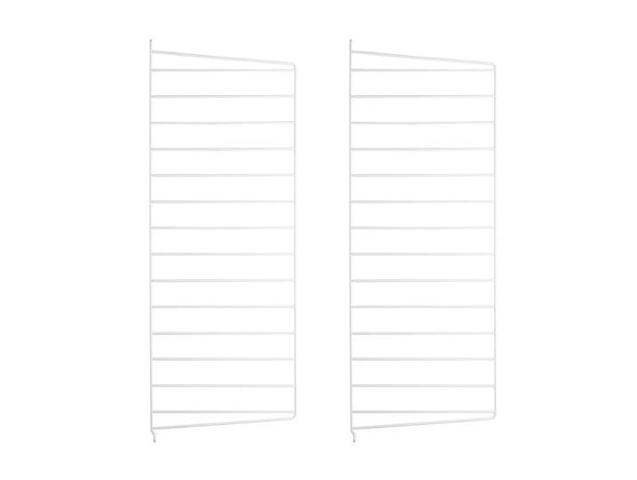 String - Wandleiter für String Regal 75 x 30 cm (2er-Set), weiss