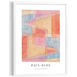 Bild PAUL KLEE TRIANGLES (BHT 50x70x2,20 cm) - BHT 50x70x2,20 cm