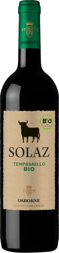 Restposten - Solaz Tempranillo Vino de la Tierra de Castilla 2023 Osborne