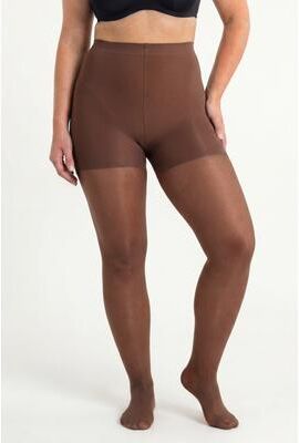Plus Size Women's Silky Toes Control Top Ultra Soft Sheer 2-Pack Tights by Silky Tones in French Coffee (Size 8X)