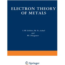 Electron Theory of Metals, Fachbücher von I. M. Lifshits