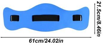 The Handy Homestead Adjustable Swim Float Belt Pool Buoyancy Belt For Swimming Training Adults & Kids blue