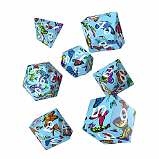 Q-Workshop Würfelset - Full Art - Butterfly 302217