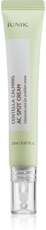 iUnik Centella Calming AC Spot Cream topical treatment for problem skin, acne 20 ml