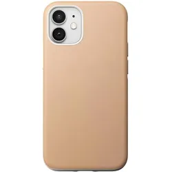 Nomad Rugged Case Natural Leather iPhone 12 Mini (Apple iPhone 12 mini), Smartphone Hülle, Beige