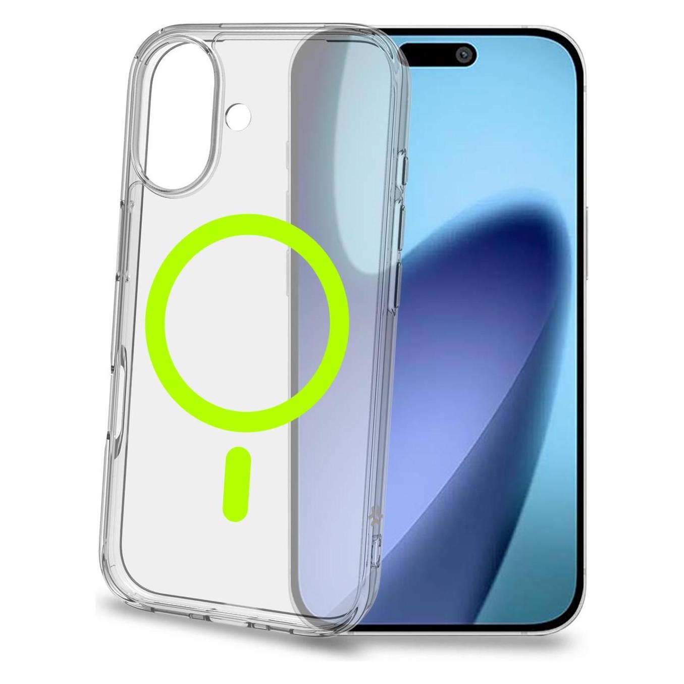 Celly Cover Transparente Magnetica GelSkinMag für iPhone (Apple iPhone X) (GELSKINMAG1150Y)