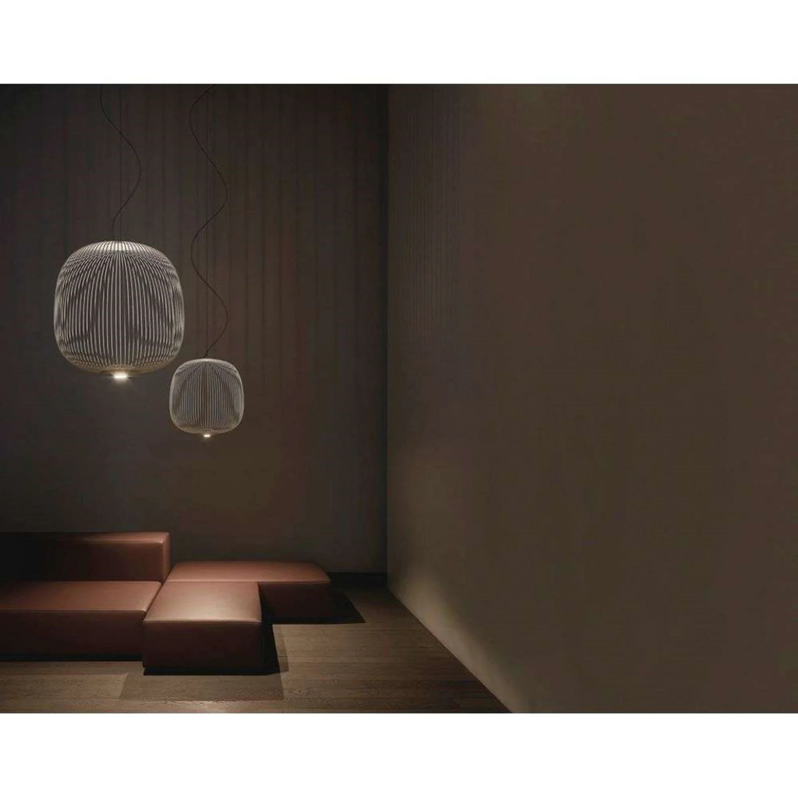 Foscarini Spokes 2 Hanglamp Wit - Metaal