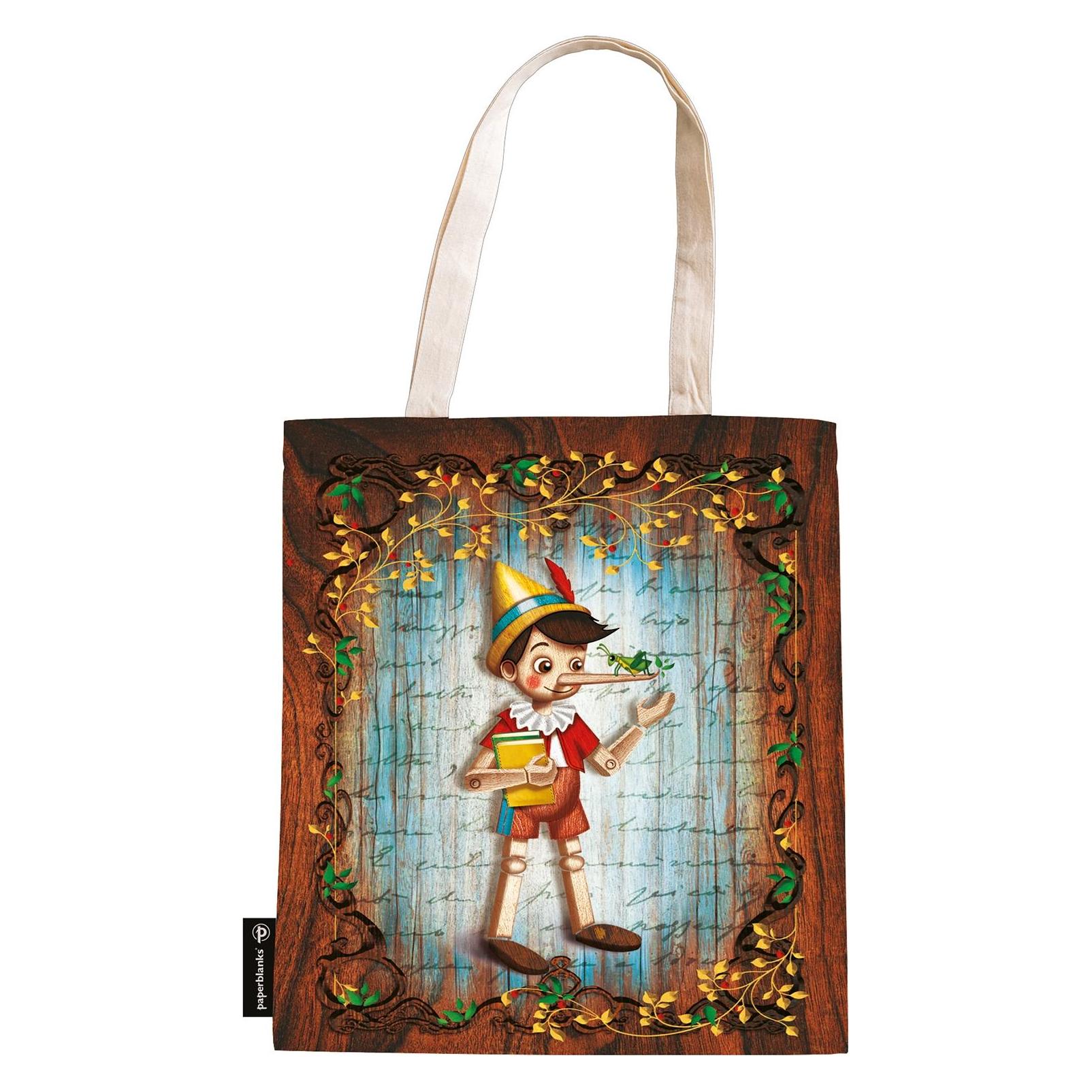 Paperblanks Canvasbag Carlo Collodi, Pinocchio 380 x 380 x 90 mm (Harter Einband) (67495696)