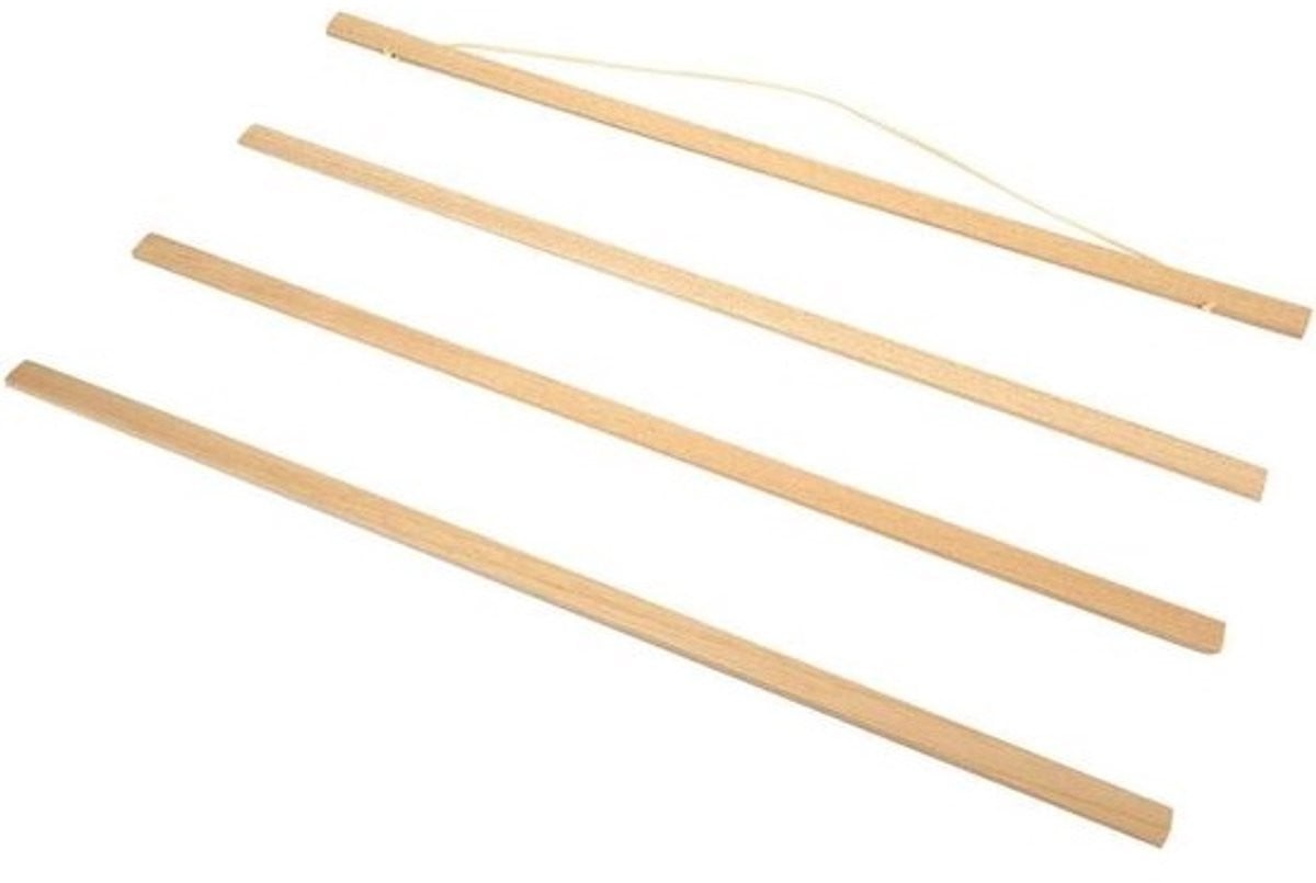 Magnetische Houten Posterhanger - Fotolijst zonder glas - 80 cm