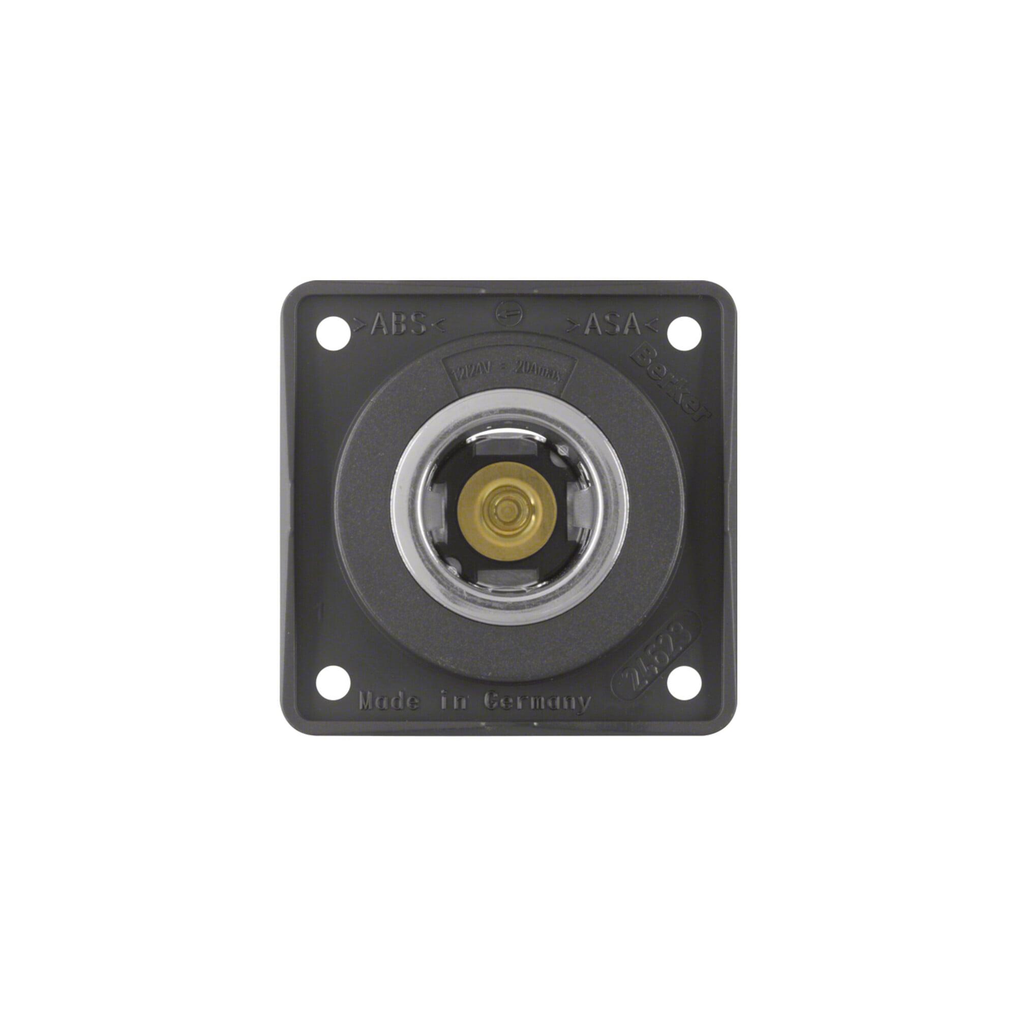 Berker Power-Steckdose anth matt,12V 845712505)