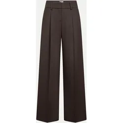 Wide-Leg Bundfaltenhose Chrissy Braun 42