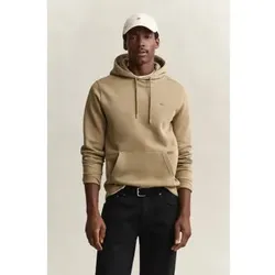Gant für Herren. 2007058 Shield Kapuzenpullover beige (S), Lässig, Baumwolle