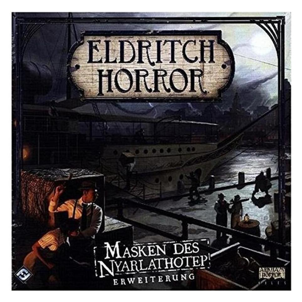 FFG Eldritch Horror: Masken des Nyarlathotep (Deutsch, 1 - 8 Spieler) (Eldritch Horror: Masken des Nyarlathotep)