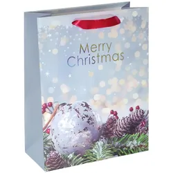 5x Sigel, Geschenkverpackung, Geschenktasche Large 260x330x120mm Charmful Christmas