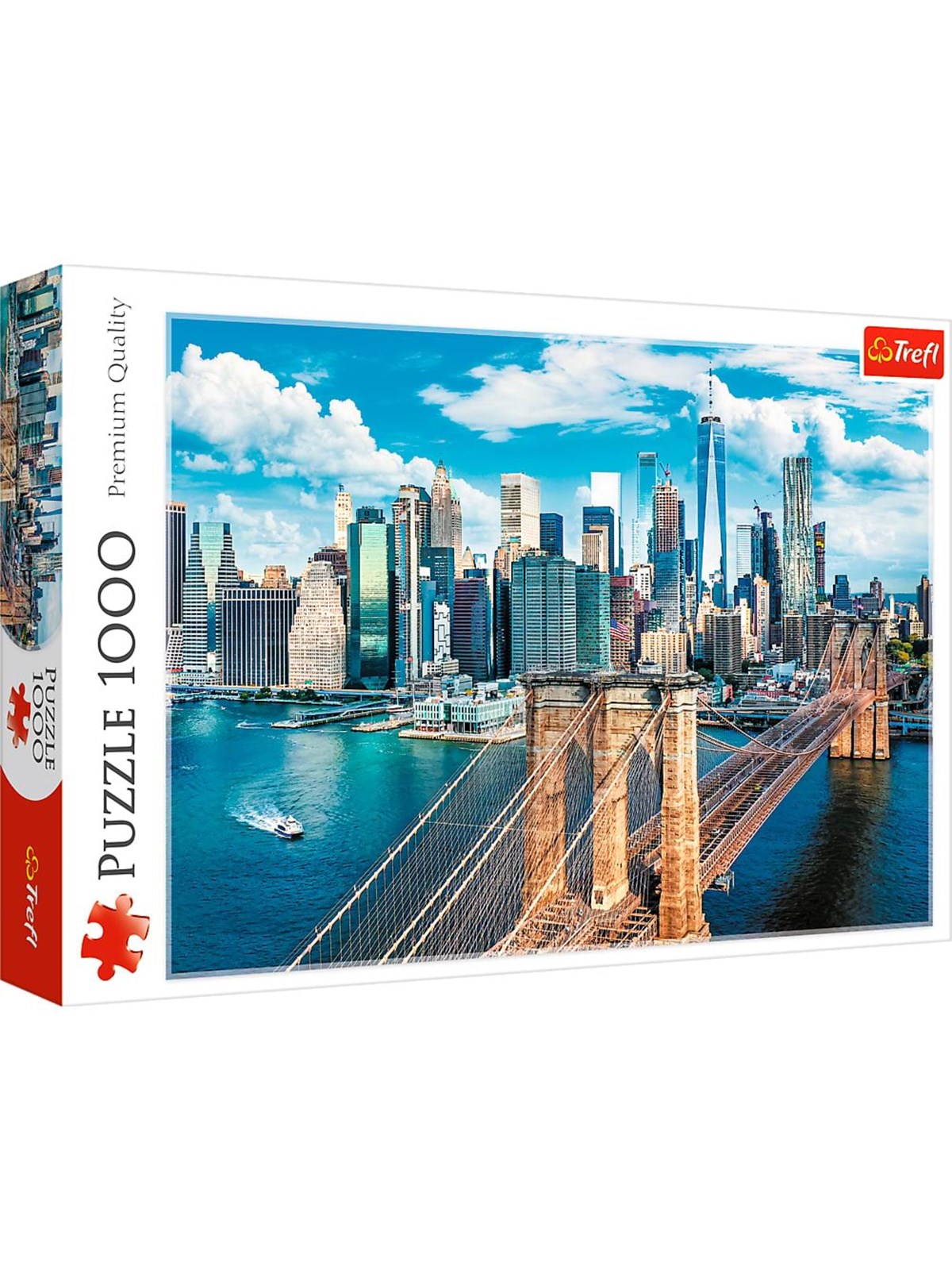 Trefl Puzzle - Brooklyn Bridge New York USA (1000 pieces) 2D Puzzles