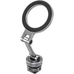 Leofoto Blitzschuh Halterung für Handys PM-03, Stativ Zubehör, Silber