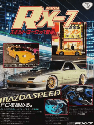 Inspire Picks Synthwave JDM Car Canvas Poster GTR Motorsports Wall Art Decor 19 40x50cm Unframed
