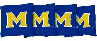 Skip's Garage McNeese State Cowboys Blue Cornhole Bags