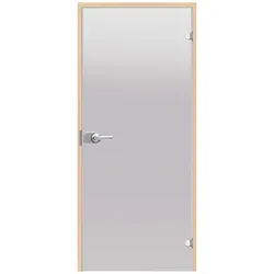 Verschließbare Saunatür Harvia - Pinie / Satin Glas / 70 x 210