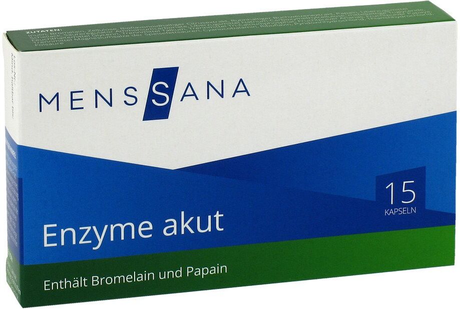 Enzyme akut MensSana Kapseln