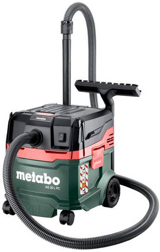 Metabo AS 20L PC 602083000 Nass-/Trockensauger 1er Set 1200W 20l Staubklasse L zertifiziert