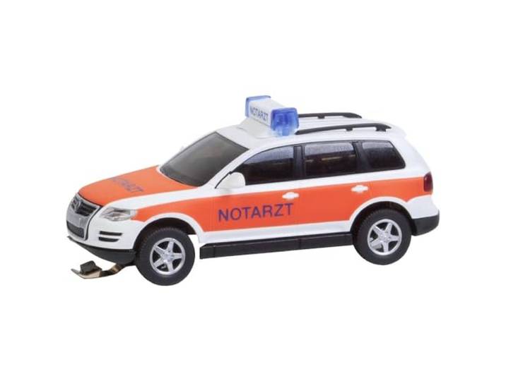 Faller FA161559 - VW Touareg Notarzt Wiking, accessoires voor de modelspoorweg, modelbouw