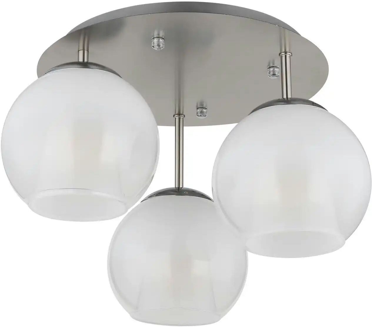 Globo Lighting Deckenleuchte   ¦ silber Ø: 41