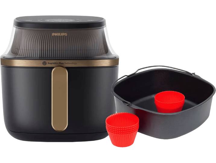 Philips Airfryer XL 3000 Serie NA332/00 + Bakmeesterset