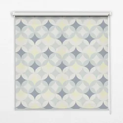 INNENROLLO - Fensterrollo - Rollo - 100x180 cm - Bunte Sterne