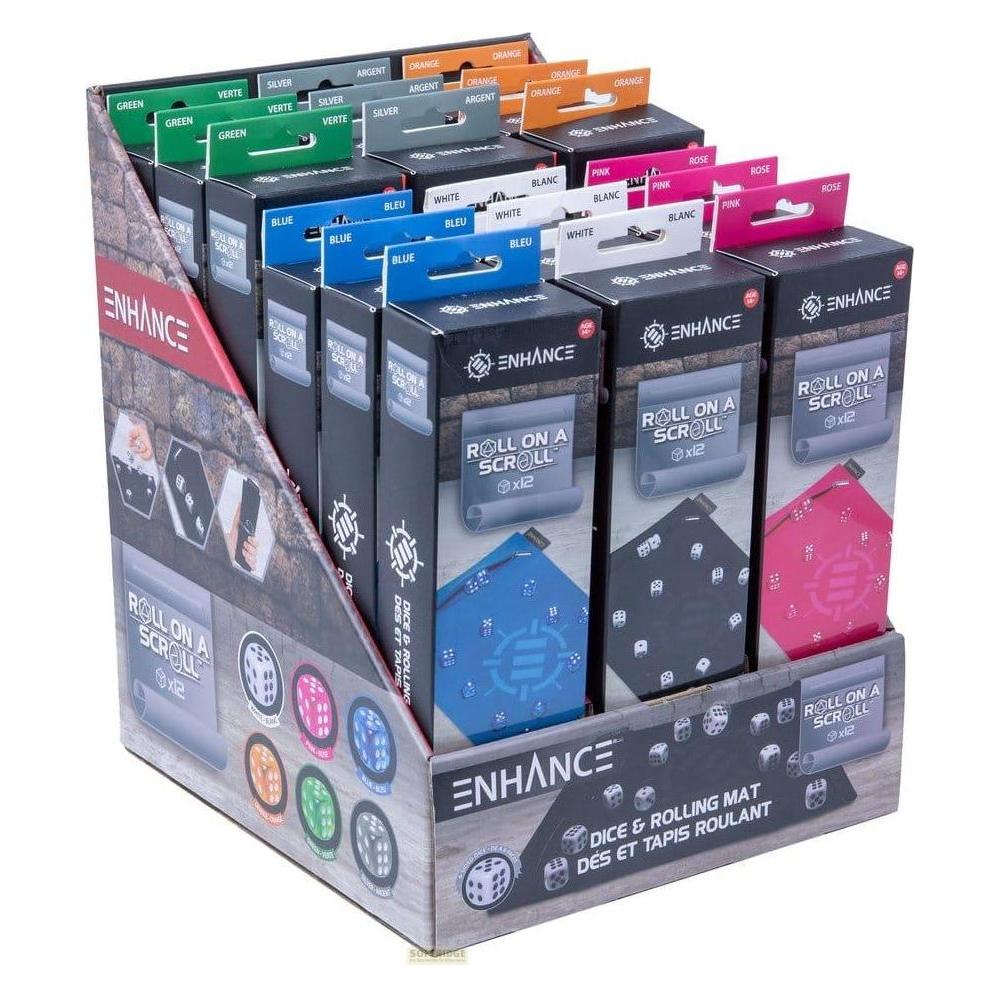 Enhance Accessoires de table Roll on a Scroll Multicolore Display (18) (ENTTDR6100MCEW-POP18)