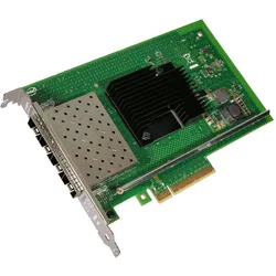 Intel Ethernet Converged Network Adapter X710-DA4 (Mini PCI Express), Netzwerkkarte, Schwarz, Grün