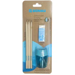 DONAU Bleistift-Set HB blau, 1 Set