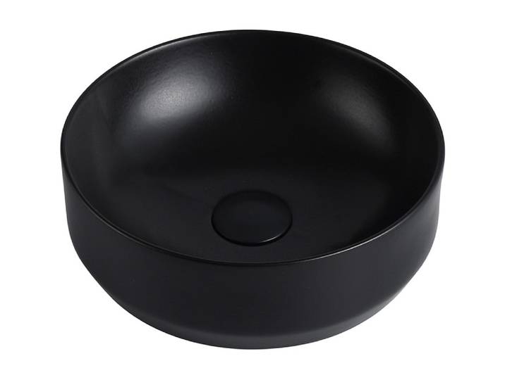 Vasque à poser céramique noir