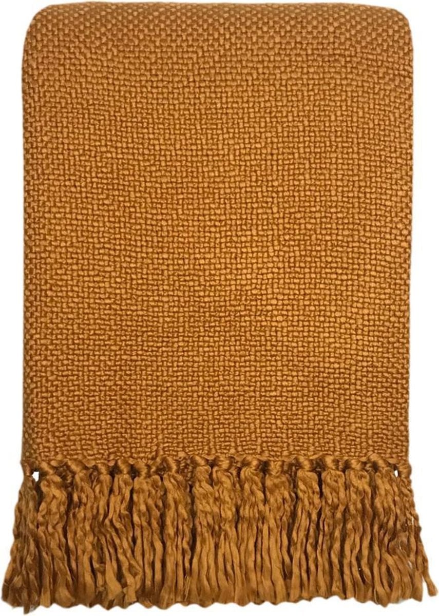 Inca yellow plaid plaid voor volwassenen
