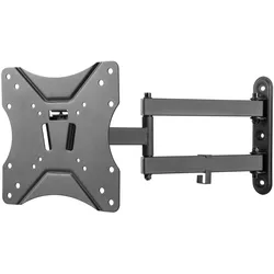 InLine Basic Wandhalterung (Wand, 25 kg, 23" - 42"), TV Wandhalterung, Schwarz
