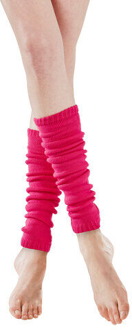Strick-Beinstulpen, pink